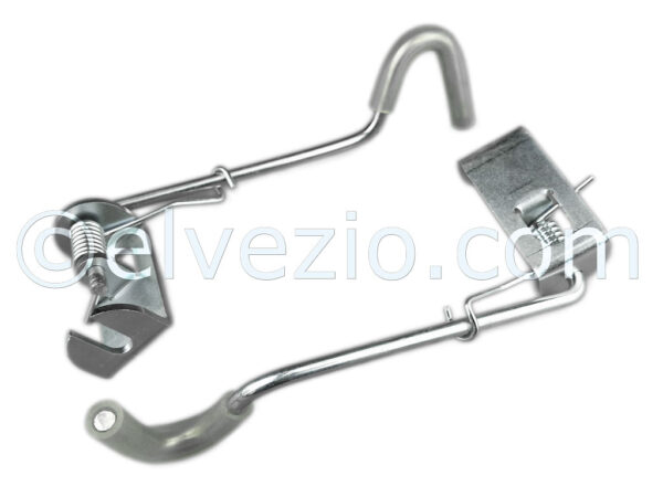 Engine Compartment Hooks for Fiat 500 N, 500 D, 500 F, 500 L and 500 R.