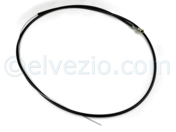 Cavo Aria Al Carburatore per Fiat 500 N, 500 D, 500 F, 500 L e Autobianchi Bianchina Berlina, Trasformabile e Cabriolet. Misura Guaina 1460 mm. Misura Cavo 2000 mm. Rif. O.E. 4017952-4017953