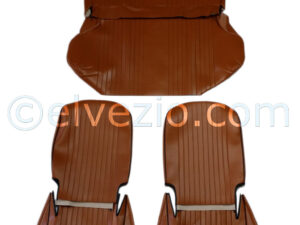 Front And Rear Seats Covers In Electro-Welved Skai for Fiat 500 L. F1126