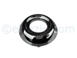 Chromed Plastic Ring Under Window Handle for Fiat 500 L and 500 R.