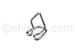 Doors And Bonnet Aluminum Outer Trim Moulding Clip for Fiat 500 N, 500 D, 500 F, 600 and 600 Multipla.