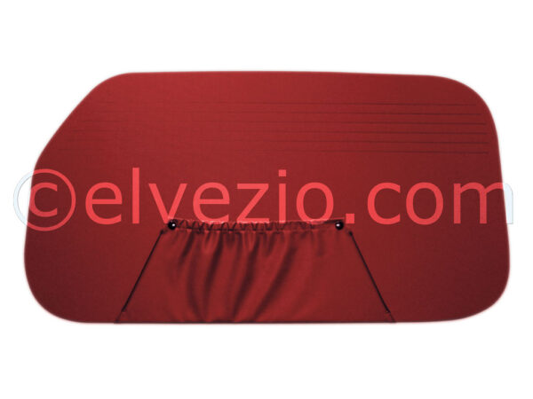 Pannelli Anteriori E Posteriori Prestampati In Vipla Tasca Corta 1 Foro per Fiat 600 D.