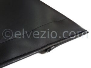 Soft Top In Black PVC for Fiat 600.