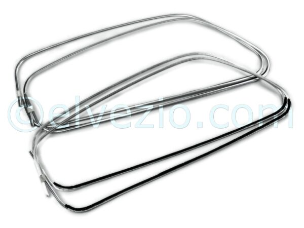 Glass Scraper Frames for Fiat 600 Without Deflectors.