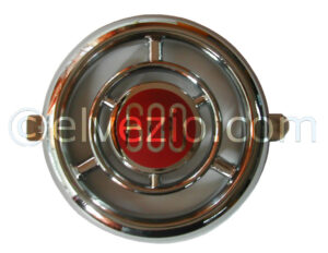 Front Round Plastic Frieze for Fiat 600 D and 600 Multipla.