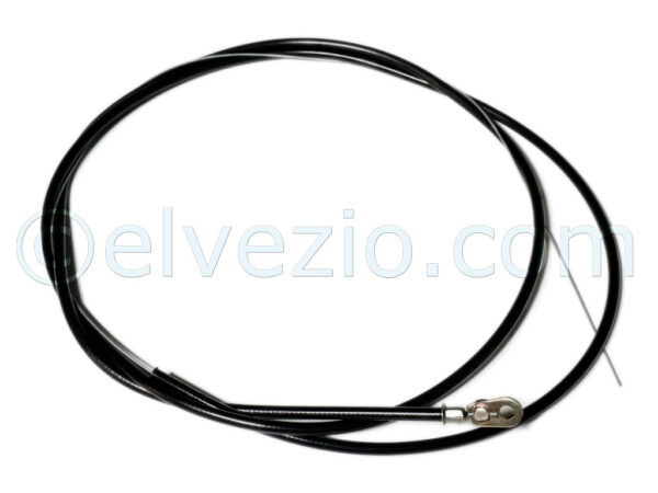 Cavo Aria Al Carburatore per Fiat 600 D-E. Misura Guaina 1730 mm. Misura Cavo 2350 mm. Rif. O.E. 4006240-4007356