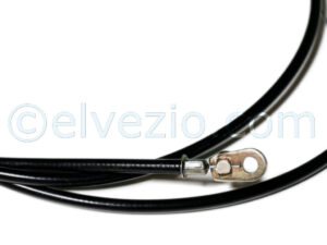 Cavo Aria Al Carburatore per Fiat 600 D-E. Misura Guaina 1730 mm. Misura Cavo 2350 mm. Rif. O.E. 4006240-4007356