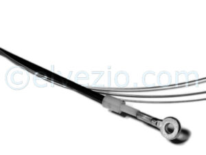 Cavo Acceleratore per Fiat 600 Multipla.  Misura Guaina 220 mm. Misura Cavo 3300 mm. Rif. O.E. 984814-978721