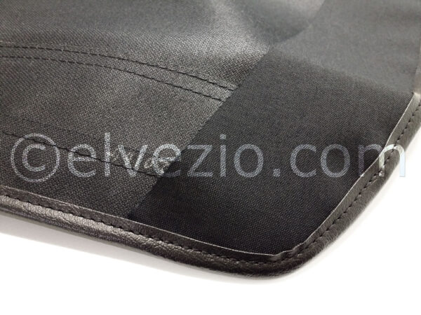 Soft Top In Black Pininfarina Canvas for Fiat 850 Spider.