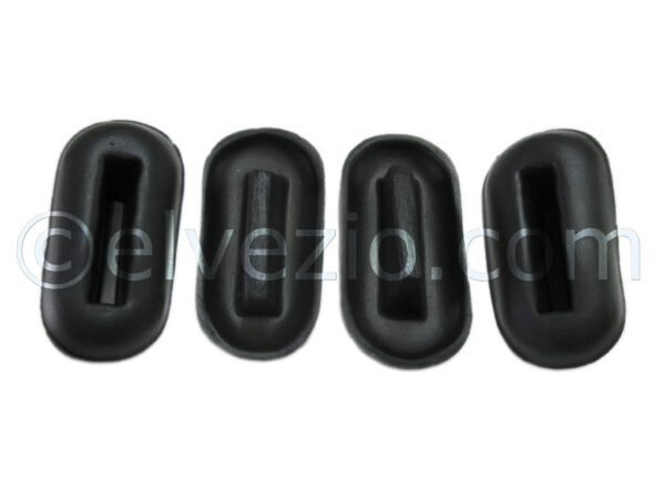 Guarnizioni Staffe Paraurti per Fiat 850 Spider.