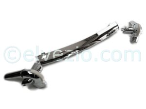 Rear Bumper Complete with Studs and Gaskets for Autobianchi Bianchina Cabrio.