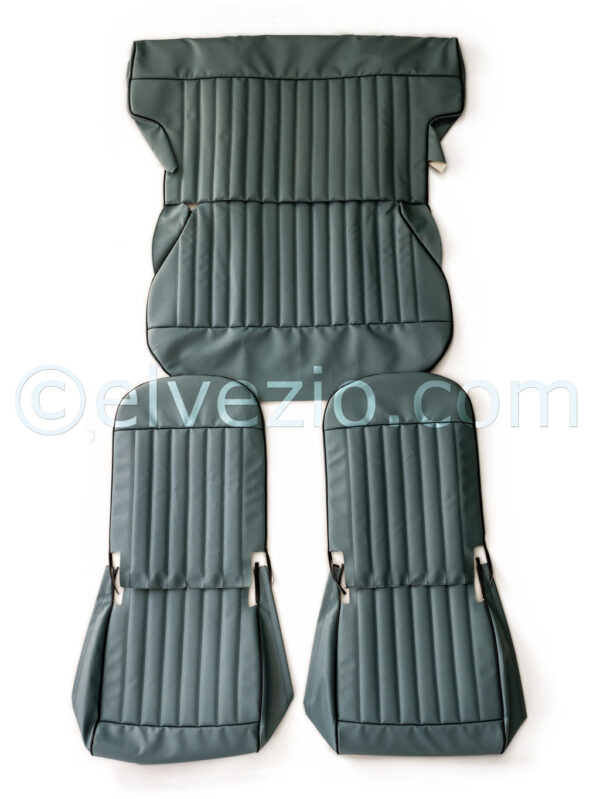 Tappezzeria Sedili Anteriori E Posteriori In Vipla Trapuntata per Autobianchi Bianchina Panoramica 1961-64. B1225