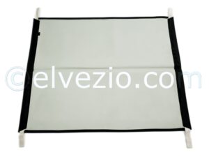 Soft Top In Black PVC for Autobianchi Bianchina Panoramica.