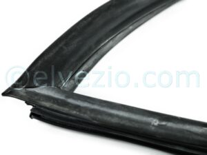 Lateral Left Steady Window Gasket for Autobianchi Bianchina Panoramica.