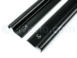 Black Aluminum Sills for Fiat 500 L.