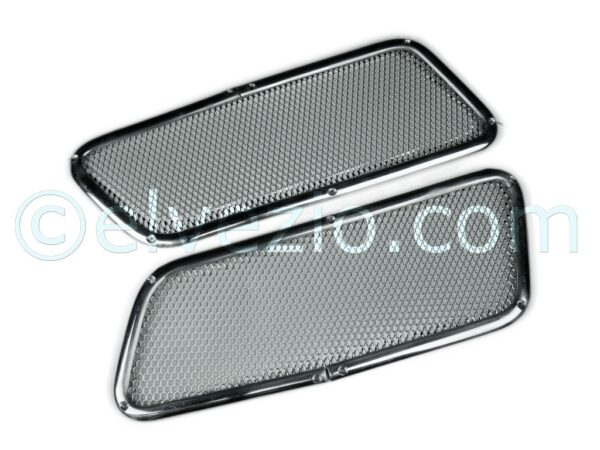 Aluminium Air Intakes For Engine (2 pcs) for Fiat 500 Giardiniera.