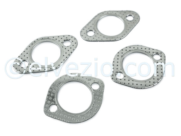 Complete Manifold Gaskets Kit - Reinforced Type for Fiat 500 N, 500 D, 500 F, 500 L, 500 R and Autobianchi Bianchina Berlina, Trasformabile and Cabriolet.
