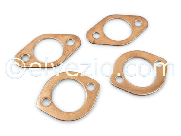 Kit Completo Guarnizioni Collettore In Rame per Fiat 500 N, 500 D, 500 F, 500 L, 500 R e Autobianchi Bianchina Trasformabile, Berlina e Cabriolet. Riferimento MAR027-28/K