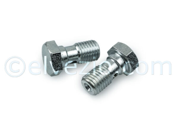 Viti Cave Tra Cilindretto E Tubo Freno per Fiat 500 N, 500 D, 500 F, 500 L, 500 Giardiniera, 600, 600 Multipla, 126 e Autobianchi Bianchina Berlina, Panoramica, Trasformabile e Cabriolet. Riferimento BRF016