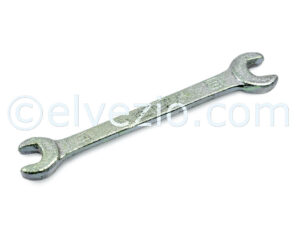Spanner Wrench 8/10 For Tool Box for Fiat 500 N, 500 D, 500 F, 500 L, 500 R, 500 Giardiniera, 600, 600 Multipla and Autobianchi Bianchina Trasformabile, Berlina, Panoramica and Cabriolet.