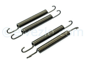 Brake Shoe Springs for Fiat 500 N, 500 D, 500 F, 500 L, 500 R and Autobianchi Bianchina Berlina, Trasformabile and Cabriolet.