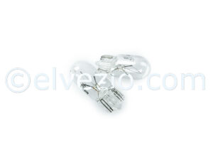 Side Blinkers Lights Bulbs 12V 5W for Fiat 500 N, 500 D, 500 F, 500 L, 500 R, 500 Giardiniera, 600, 600 Multipla and Autobianchi Bianchina Berlina, Trasformabile, Cabriolet and Panoramica.