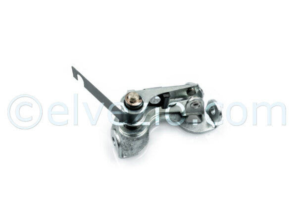 Complete Plate With Distributor Contacts for Fiat 500 N, 500 D, 500 F, 500 L, 500 R, 500 Giardiniera, 600, 600 Multipla, 126 and Autobianchi Bianchina Berlina, Trasformabile, Panoramica and Cabriolet. Ref. PE112