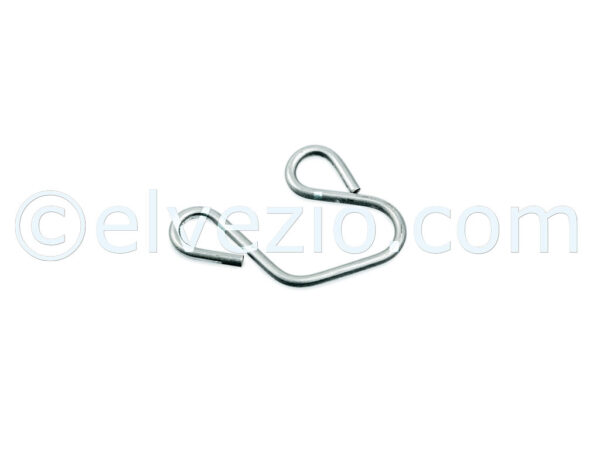Distributor Cap Fixing Clip for Fiat 500 N, 500 D, 500 F, 500 L, 500 R, 500 Giardiniera, 600, 600 Multipla, 126 and Autobianchi Bianchina Berlina, Trasformabile, Cabriolet and Panoramica. Ref. ELE60C