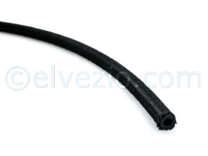 Canvas Petrol Hose 5mm x 10mm - Price Per Meter for Fiat 500 N, 500 D, 500 F, 500 L, 500 R, 500 Giardiniera, 126, 600, 600 Multipla and Autobianchi Bianchina Trasformabile, Berlina, Panoramica and Cabriolet.