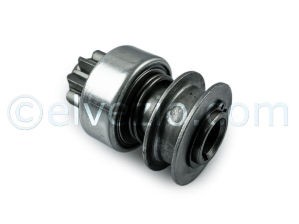Pignone Motorino Avviamento - 8 Denti Diametro 40 mm per Fiat 500 D, 500 Giardiniera Base D, 600, 600 Multipla e Autobianchi Bianchina Trasformabile Base D, Berlina Base D e Cabriolet Base D. Riferimento PE069/1
