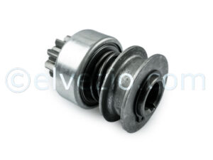 Starter Motor Pinion - 9 Teeth for Fiat 500 F, 500 L, 500 Giardiniera Base F and Autobianchi Bianchina Berlina Base F, Panoramica Base F and Cabriolet Base F.