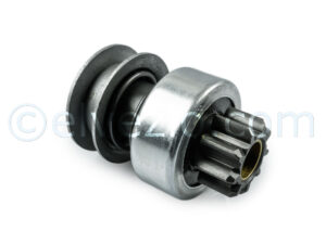 Starter Motor Pinion - 9 Teeth for Fiat 500 F, 500 L, 500 Giardiniera Base F and Autobianchi Bianchina Berlina Base F, Panoramica Base F and Cabriolet Base F.
