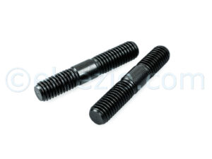 Manifold Exhaust Fixing Studs (2 pcs) for Fiat 500 N, 500 D, 500 F, 500 L, 500 R and Autobianchi Bianchina Berlina, Trasformabile and Cabriolet.