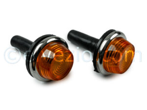 Lucciole Laterali In Plastica Arancione per Innocenti Mini Minor-Cooper.
