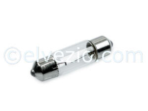 Lampadina Luce Specchio Retrovisore Interno per Fiat 500 D, 500 F, 500 L, 500 R e 600. Riferimento ELE112
