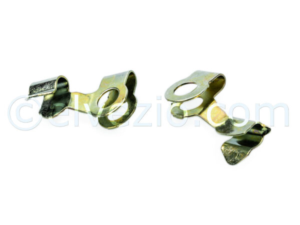 Throttle Linkage Lever Clips for Fiat 500 N, 500 D, 500 F, 500 L, 500 R, 600, 600 Multipla and Autobianchi Bianchina Trasformabile, Berlina and Cabriolet.