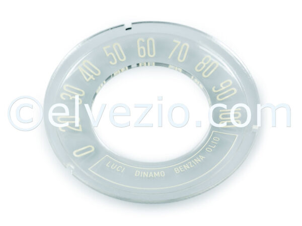Speedometer Curve Glass 100 Km/h for Fiat 500 N.
