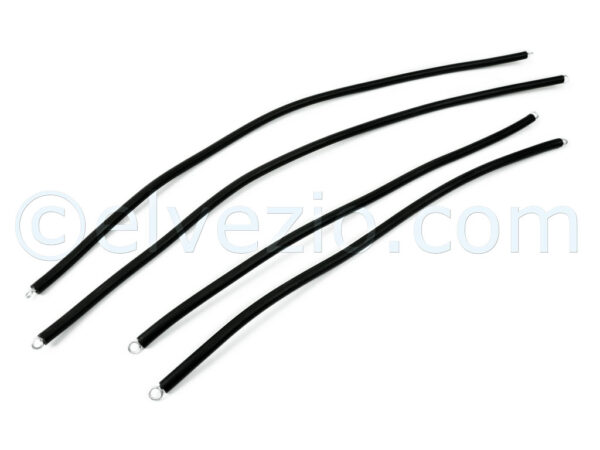 Front Bonnet Rubber Seal for Fiat 508 Balilla 4 Gears.