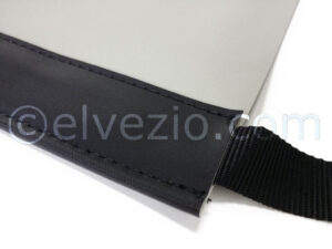 Soft Top In Black PVC for Fiat Belvedere Lamiera and Giardiniera Legno.