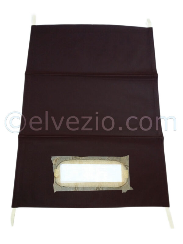 Soft Top Cover In PVC With Stitched Rear Window for Fiat Topolino B-C.