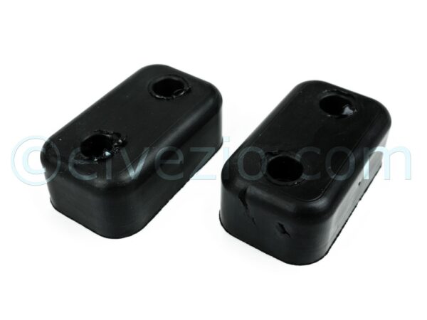 Tasselli Appoggio Parabrezza Su Cofano - Tipo Basso per Fiat Campagnola AR51 - AR55 - AR59.