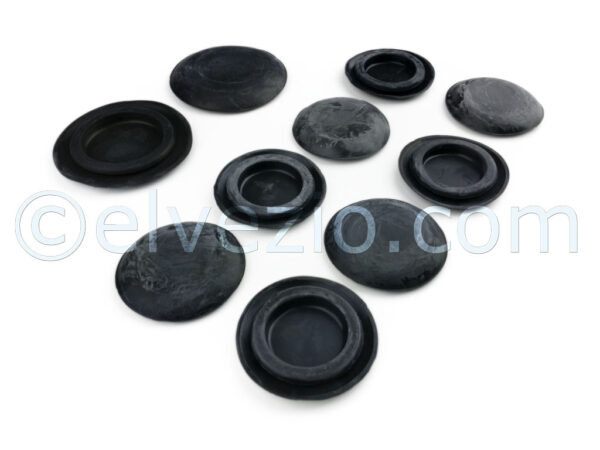 Tappi Fori Longheroni Sotto Porta per Fiat Campagnola AR51 - AR55 - AR59.