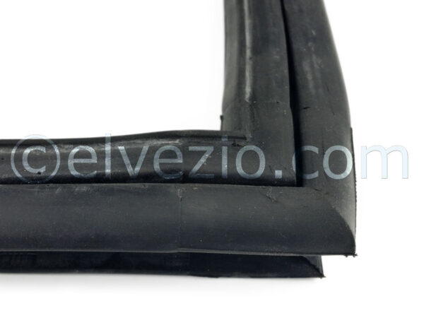 Guarnizione Parabrezza Predisposta Per Inserto A "T" per Fiat 1100 D, 1100 Special e 1100 R.