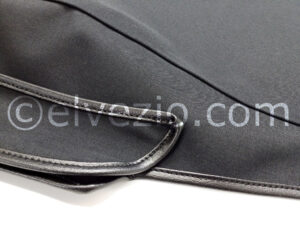 Soft Top In Black Pininfarina Canvas for Fiat 1200-1500 Spider and 1600 Osca.