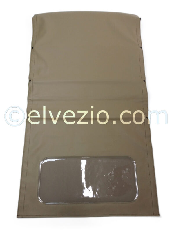 Soft Top In PVC And Frame With Electro-welded Rear Window for Fiat 500 N and 500 D Trasformabile.