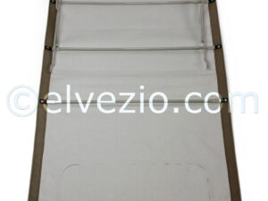 Soft Top In PVC And Frame With Electro-welded Rear Window for Fiat 500 N and 500 D Trasformabile.