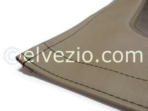 Soft Top In PVC And Frame With Electro-welded Rear Window for Fiat 500 N and 500 D Trasformabile.