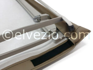 Soft Top In PVC And Frame With Electro-welded Rear Window for Fiat 500 N and 500 D Trasformabile.