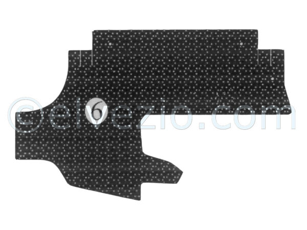 Bonnet Rubber Mat #6 for Fiat 500 F, 500 L and 500 R.