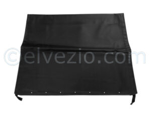 Soft Top In Black PVC for Fiat 500 F, 500 L and 500 R.